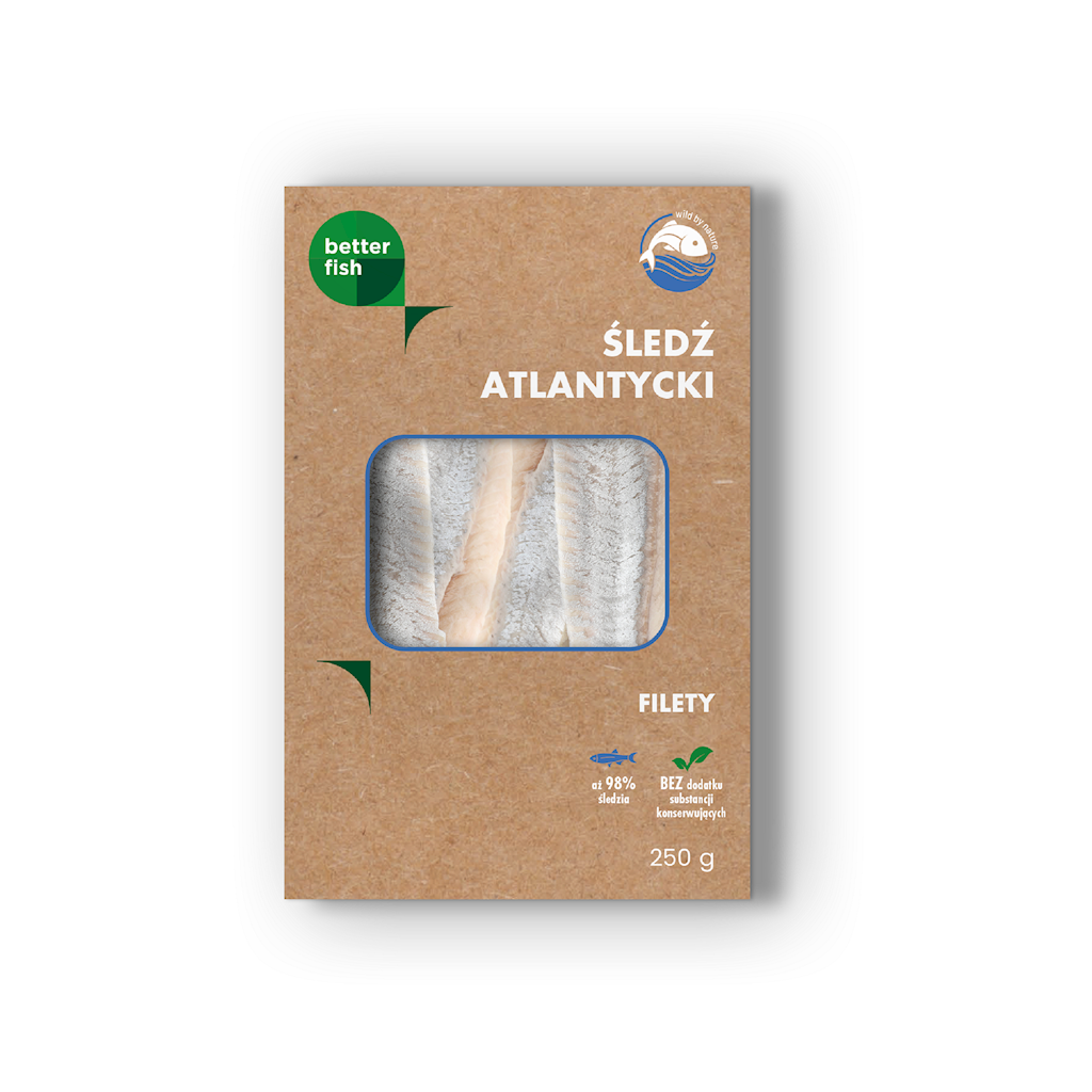 ŚLEDŹ ATLANTYCKI FILETY A’LA MATJAS W OLEJU 250 g – BETTER FISH