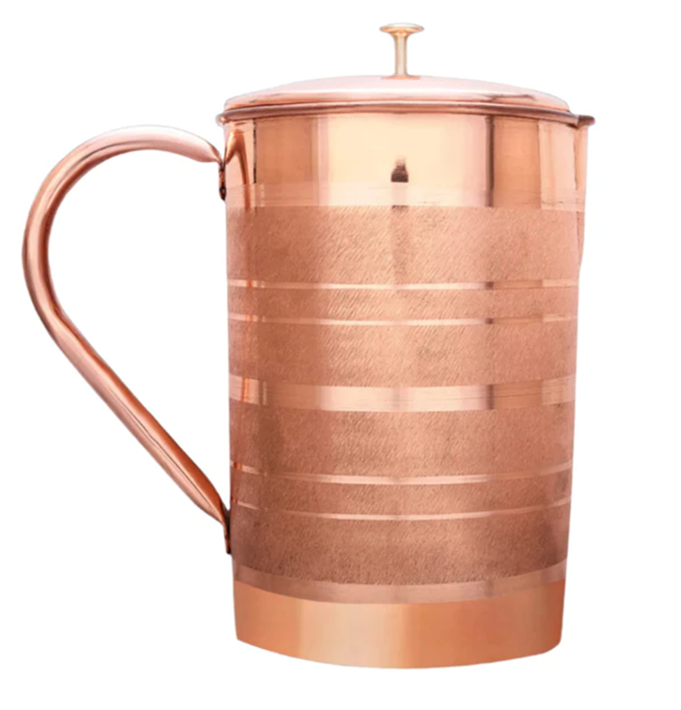 DZBANEK MIEDZIANY STRIPE 1,25 L – SATTVA (AYURVEDA)