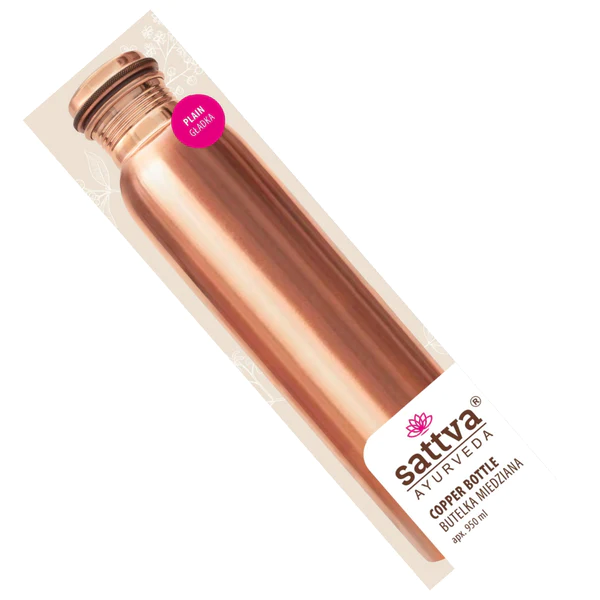 BUTELKA MIEDZIANA PLAIN 950 ml – SATTVA (AYURVEDA)