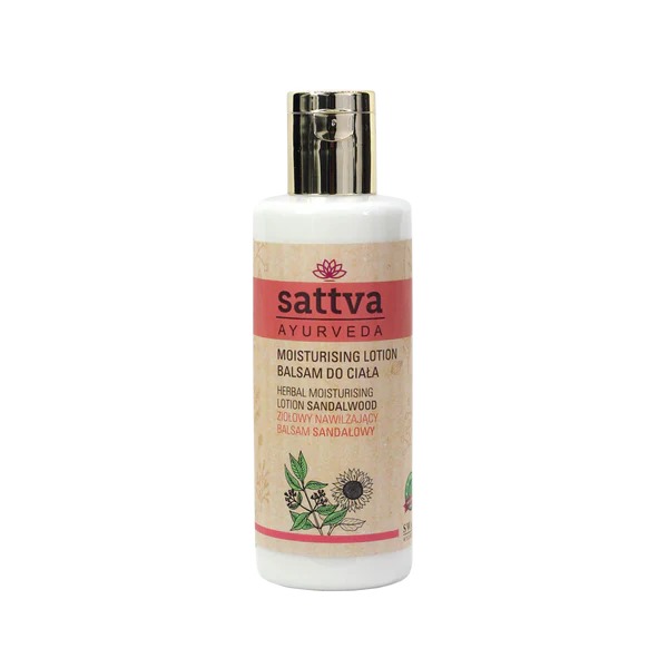 BALSAM DO CIAŁA NAWILŻAJĄCY DRZEWO SANDAŁOWE 210 ml – SATTVA (AYURVEDA)