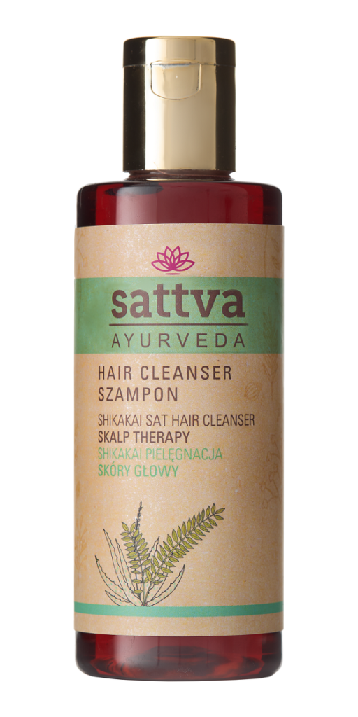 SZAMPON DO WŁOSÓW ZIOŁOWY SHIKAKAI 210 ml – SATTVA (AYURVEDA)