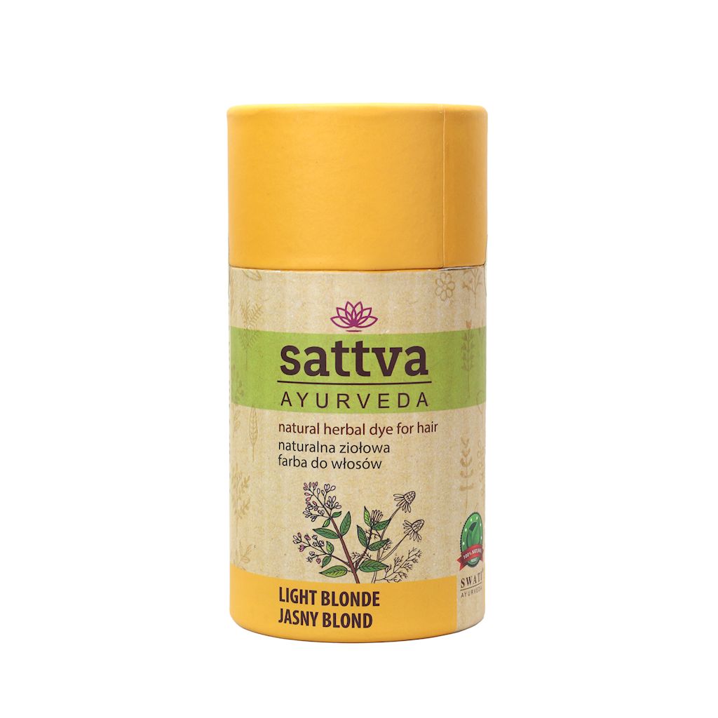 HENNA JASNY BLOND ECO 150 g – SATTVA (AYURVEDA)