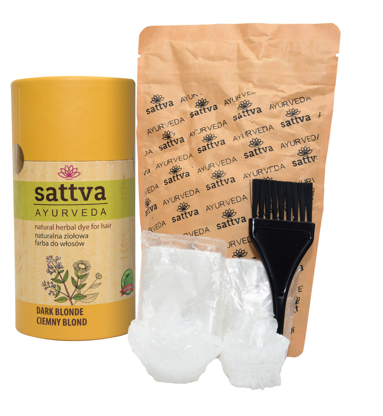 HENNA CIEMNY BLOND 150 g – SATTVA (AYURVEDA)