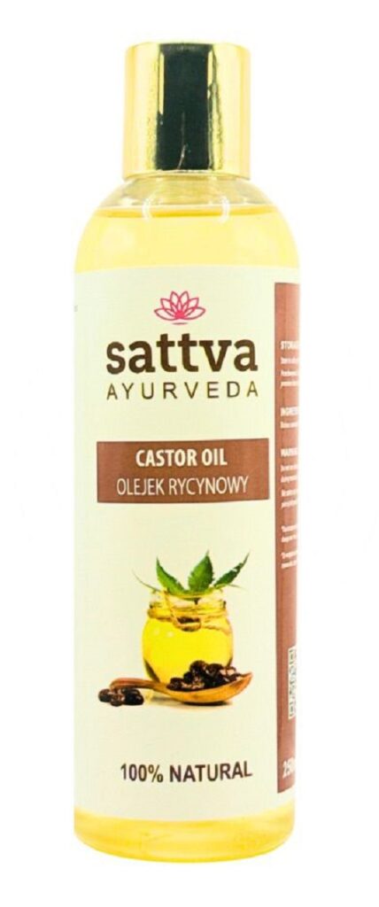 OLEJEK KOSMETYCZNY RYCYNOWY 250 ml – SATTVA (AYURVEDA)