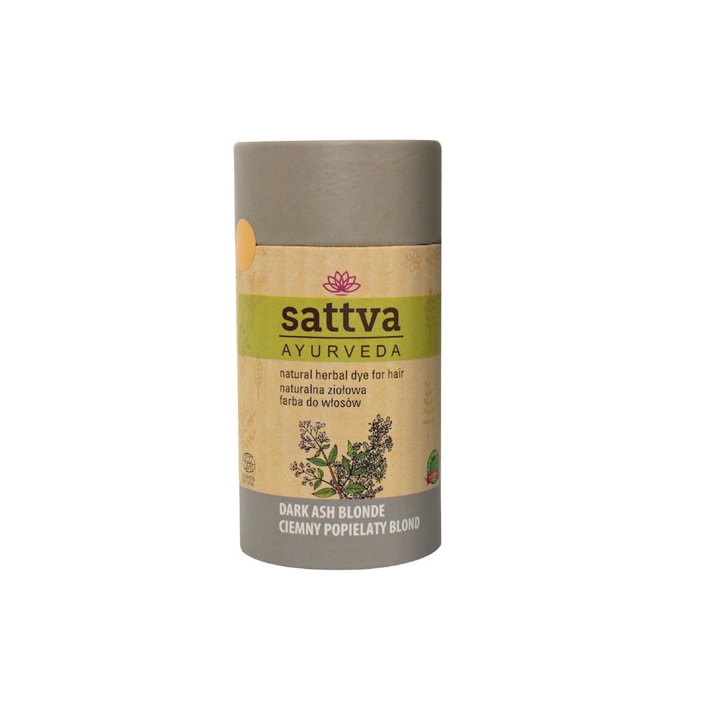 HENNA CIEMNY POPIELATY BLOND ECO 150 g – SATTVA (AYURVEDA)