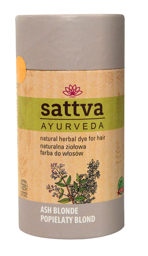 HENNA POPIELATY BLOND ECO 150 g – SATTVA (AYURVEDA)
