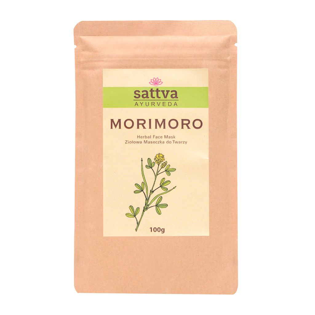 MASECZKA ZIOŁOWA DO TWARZY MORIMORO 100 g – SATTVA (AYURVEDA)