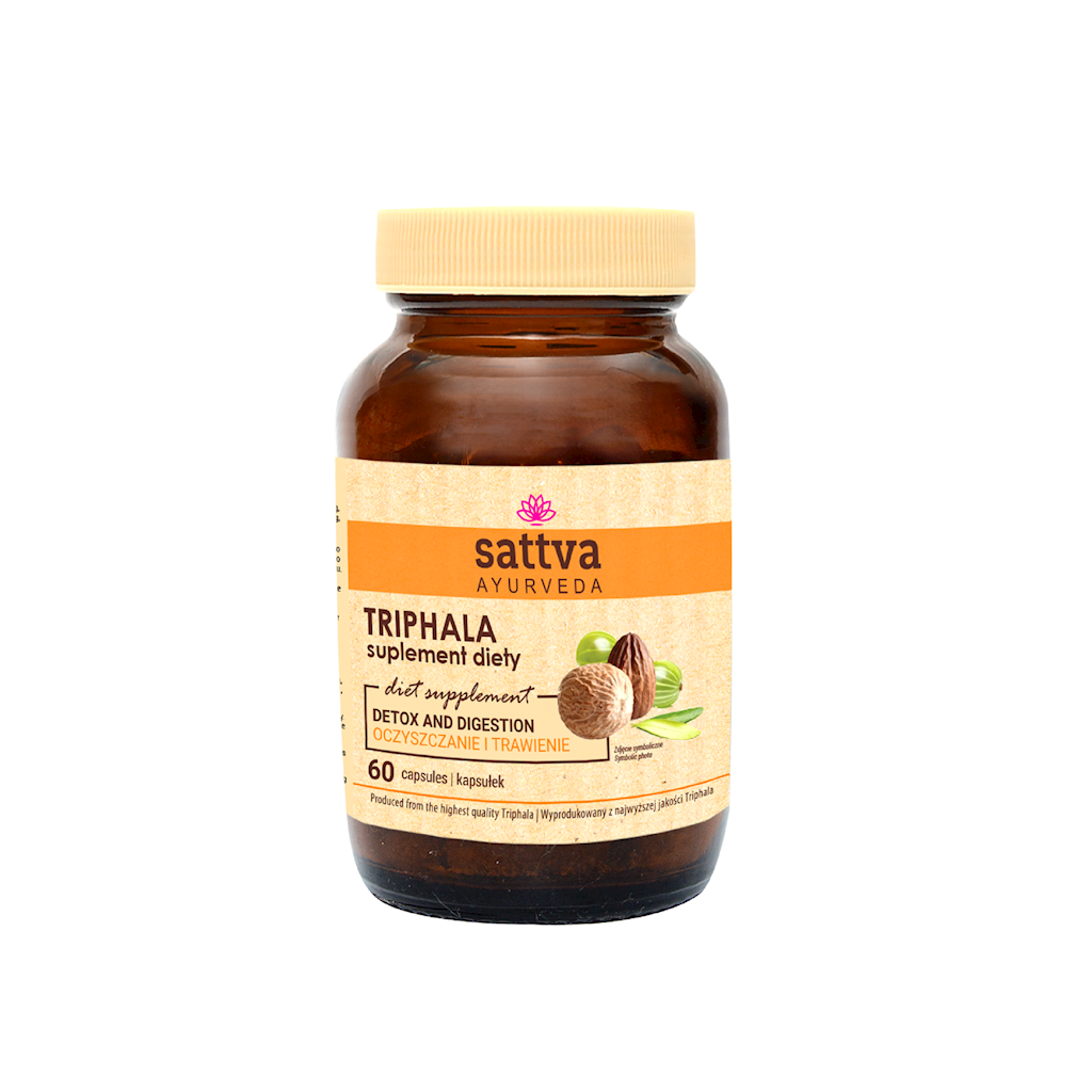 TRIPHALA EKSTRAKT (450 mg) 60 KAPSUŁEK – SATTVA (FOODS)