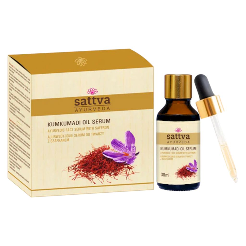 SERUM DO TWARZY Z SZAFRANEM KUMKUMADI 30 ml – SATTVA (AYURVEDA)