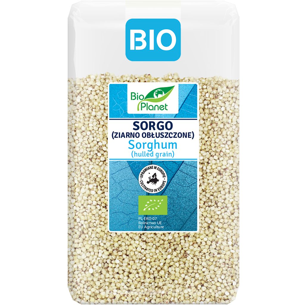 SORGO (ZIARNO OBŁUSZCZONE) BIO 1 kg – BIO PLANET