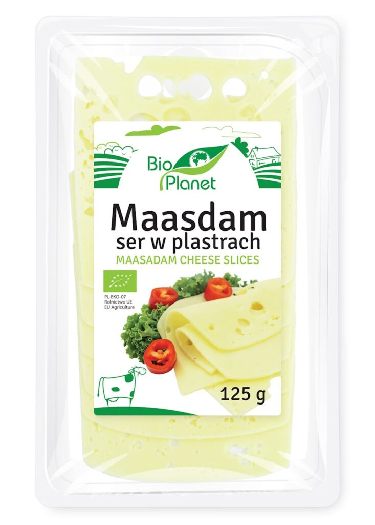 SER MAASDAM PLASTRY BIO 125 g – BIO PLANET