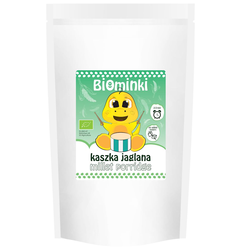 KASZKA JAGLANA BEZ DODATKU CUKRÓW BIO 200 g – BIOMINKI