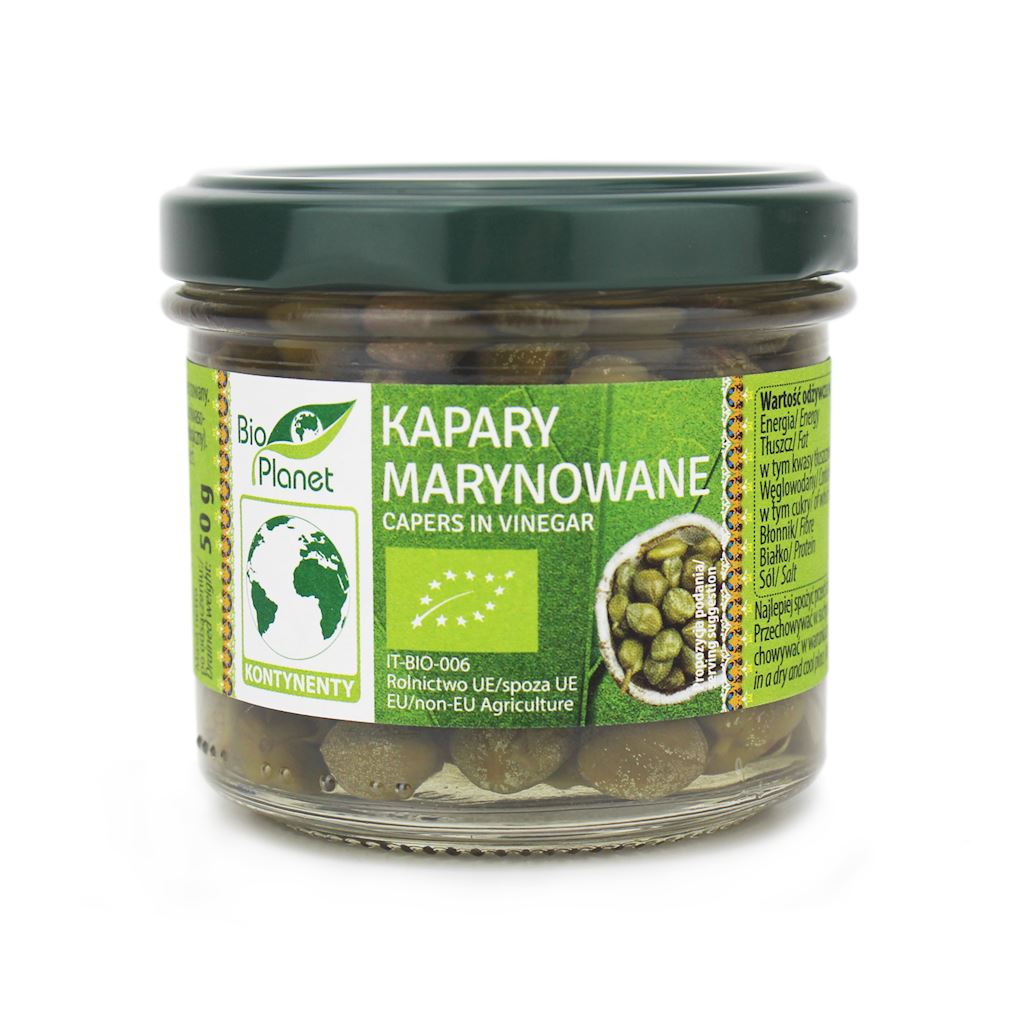 KAPARY MARYNOWANE BIO 100 g (50 g) – BIO PLANET