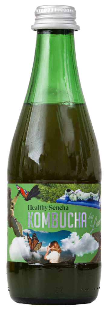 KOMBUCHA HEALTHY SENCHA BIO 330 ml – KOMBUCHA BY LAURENT (PRODUKT SEZONOWY)