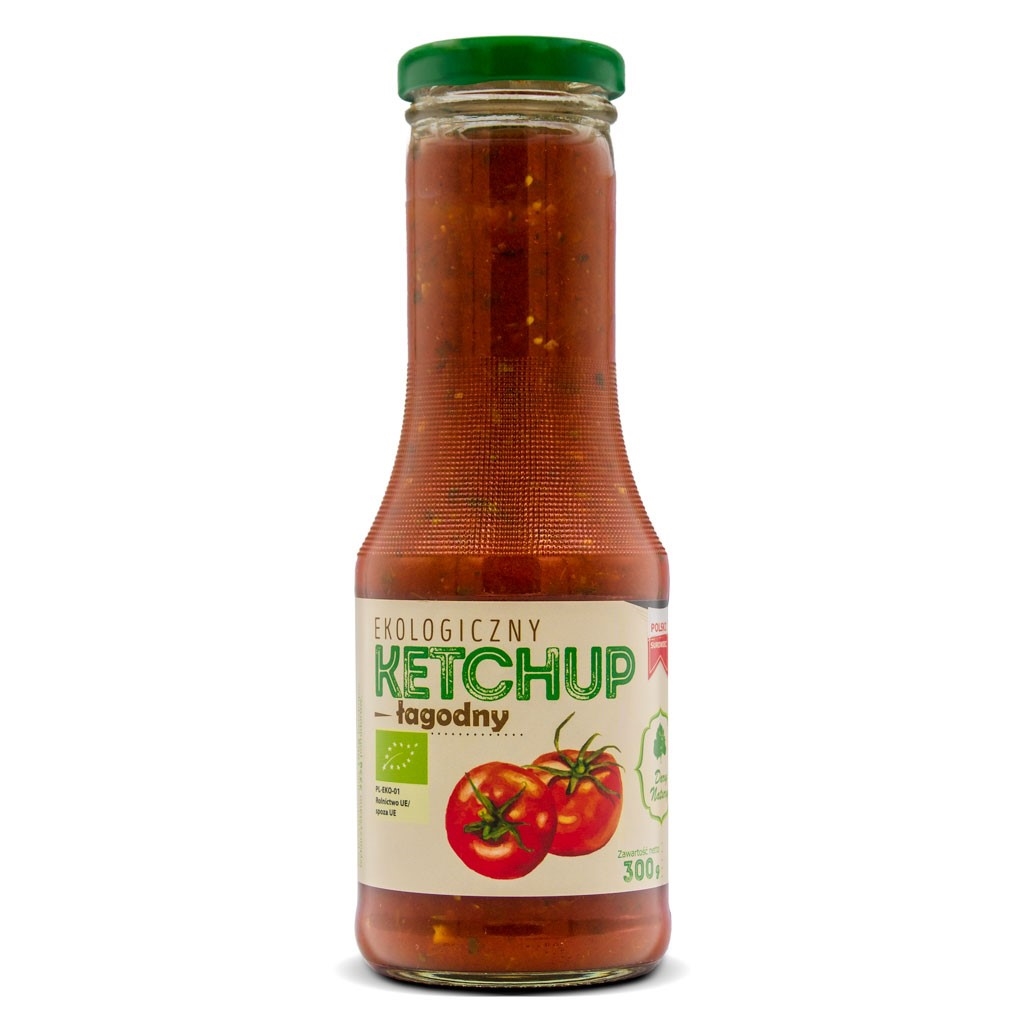 KETCHUP ŁAGODNY BIO 300 g – DARY NATURY