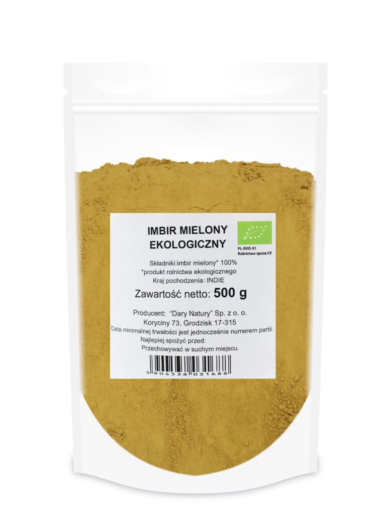 IMBIR MIELONY BIO 500 g – HORECA (DARY NATURY)