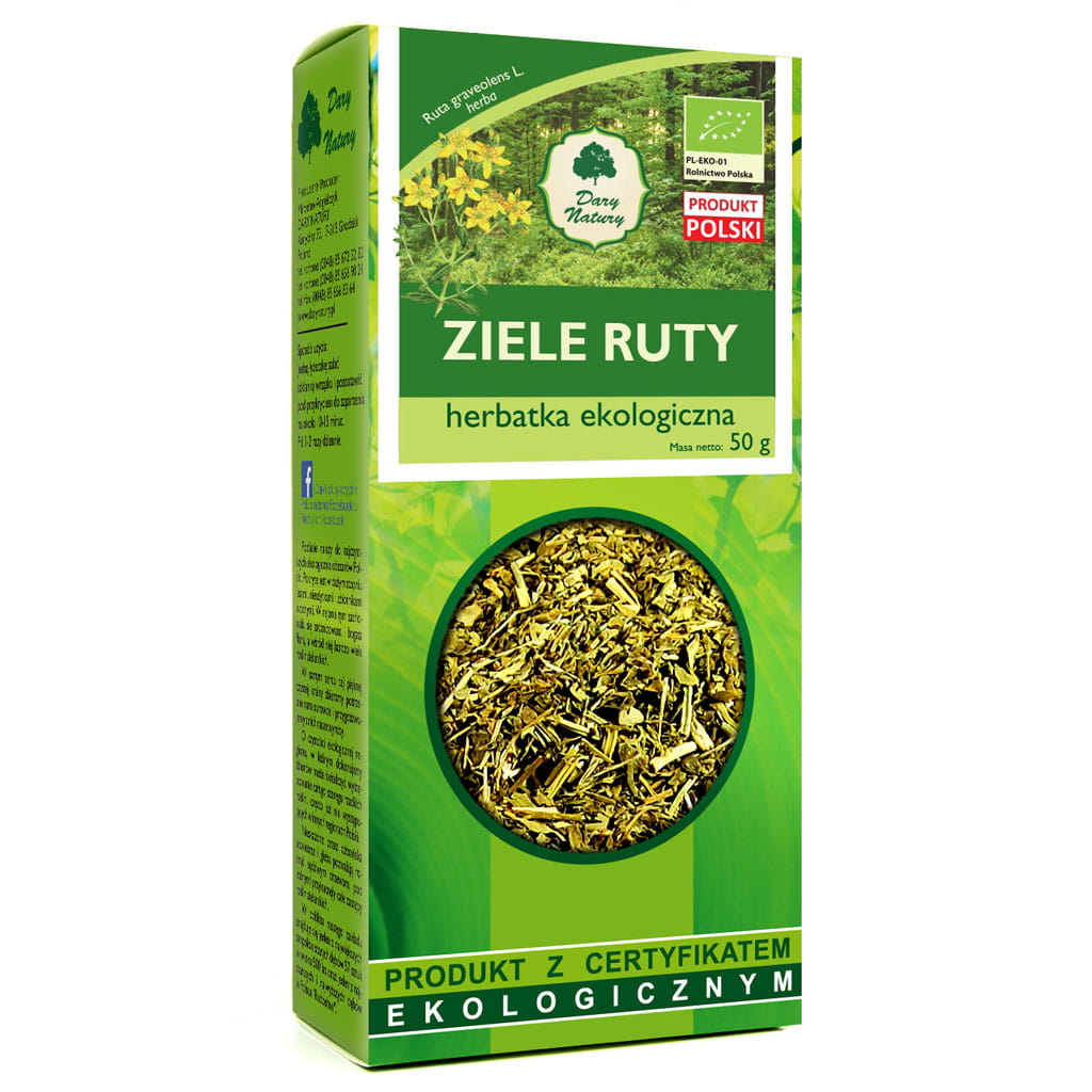 HERBATKA ZIELE RUTY BIO 50 g – DARY NATURY
