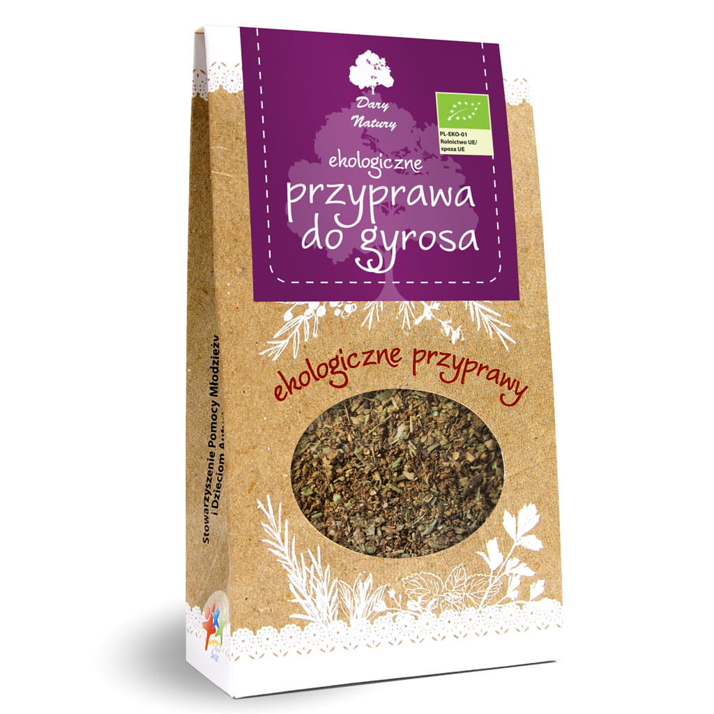 PRZYPRAWA DO GYROSA BIO 50 g – DARY NATURY