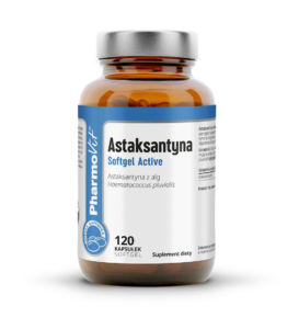 ASTAKSANTYNA BEZGLUTENOWA 120 KAPSUŁEK - PHARMOVIT