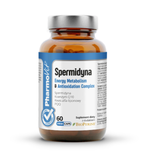 SPERMIDYNA ENERGY METABOLISM & ANTIOXIDATION COMPLEX 60 KAPSUŁEK - PHARMOVIT (CLEAN LABEL)
