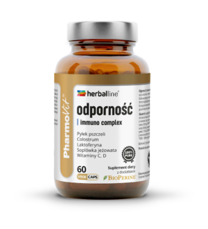 KAPSUŁKI NA ODPORNOŚĆ (IMMUNO COMPLEX) BEZGLUTENOWE 60 szt. - PHARMOVIT (HERBALLINE)