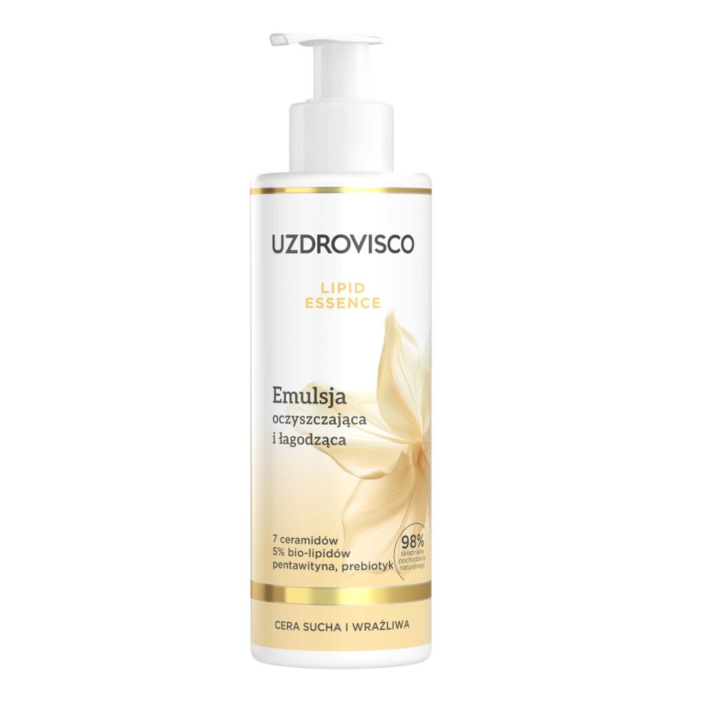 EMULSJA  OCZYSZCZAJĄCO – ŁAGODZĄCA 200 ml – UZDROVISCO (LIPID ESSENCE)