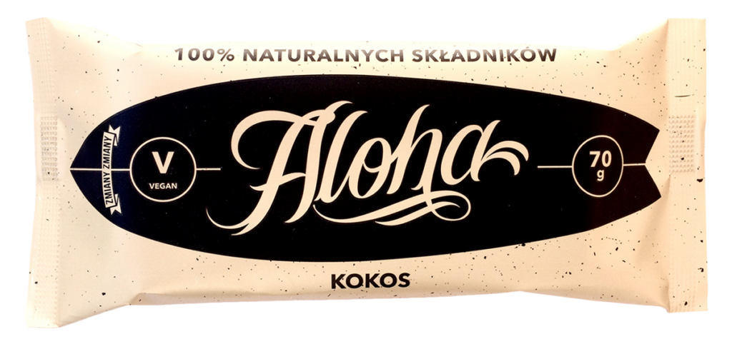 BATON BAKALIOWY Z KOKOSEM ALOHA BEZGLUTENOWY 70 g – ZMIANY ZMIANY