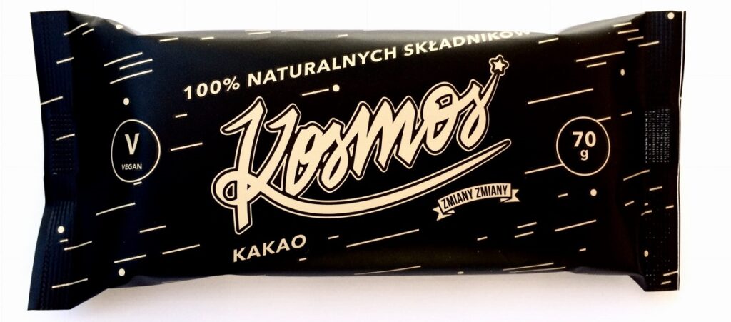 BATON BAKALIOWY Z KAKAO KOSMOS BEZGLUTENOWY 70 g – ZMIANY ZMIANY