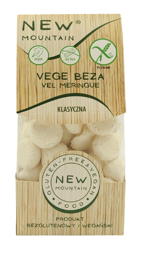 BEZY WEGAŃSKIE KLASYCZNE BEZGLUTENOWE 50 g – NEW MOUNTAIN
