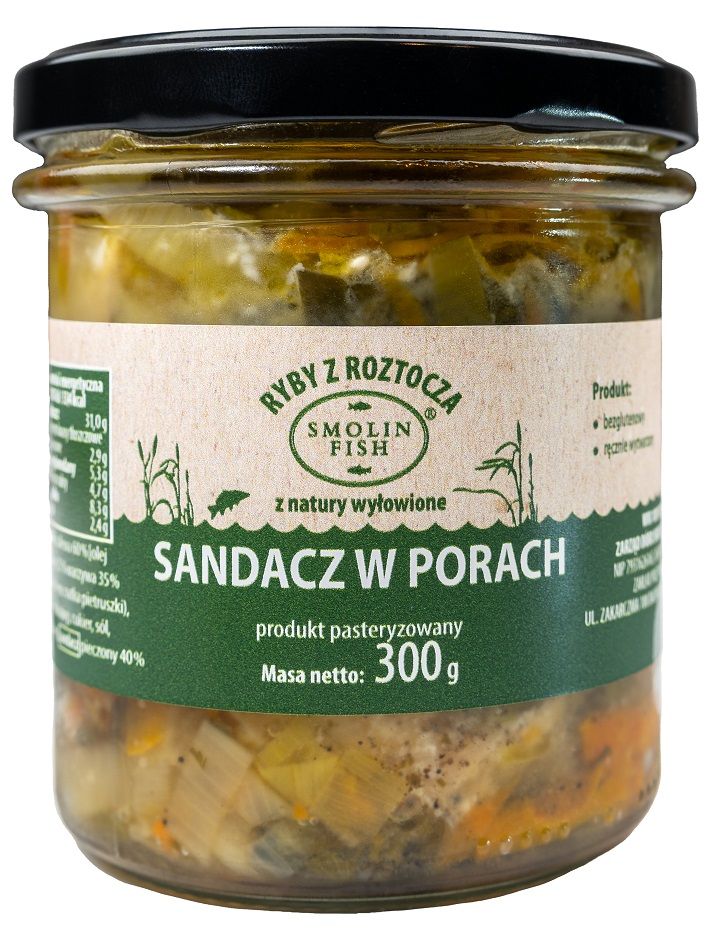 SANDACZ W PORACH BEZGLUTENOWY 300 g – SMOLIN FISH (NA ZAMÓWIENIE)