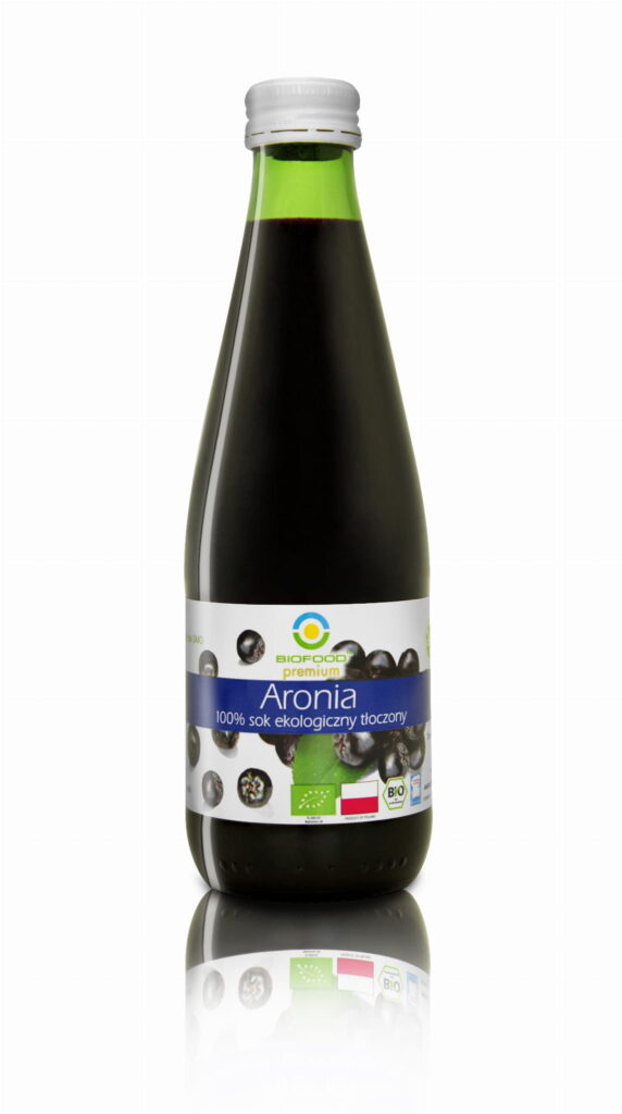 SOK Z ARONII BEZGLUTENOWY NFC BIO 300 ml – BIO FOOD