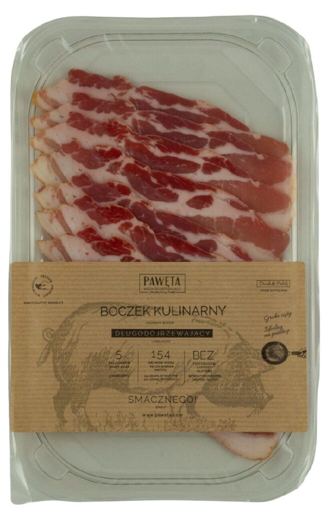 BOCZEK WIEPRZOWY DOJRZEWAJĄCY PLASTRY BEZGLUTENOWY 65 g – PAWĘTA