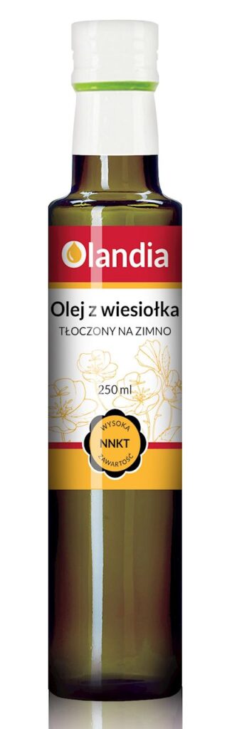 OLEJ Z WIESIOŁKA TŁOCZONY NA ZIMNO 250 ml – OLANDIA