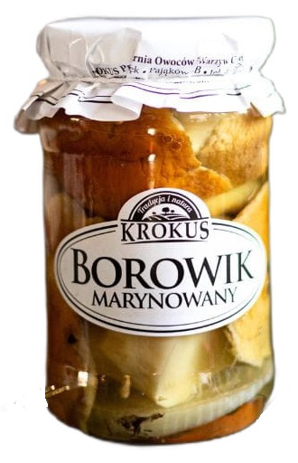 BOROWIK MARYNOWANY BEZGLUTENOWY 360 g (190 g) – KROKUS