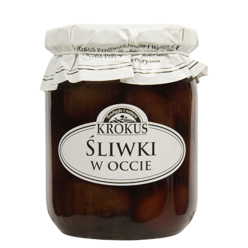 ŚLIWKI W OCCIE BEZGLUTENOWE 500 g (250 g) – KROKUS