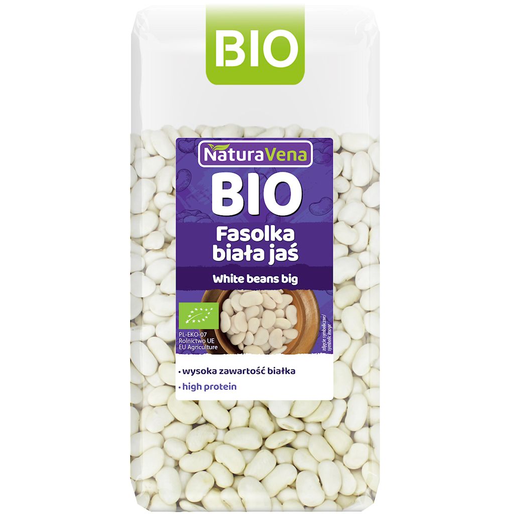 FASOLKA BIAŁA JAŚ BIO 400 g – NATURAVENA