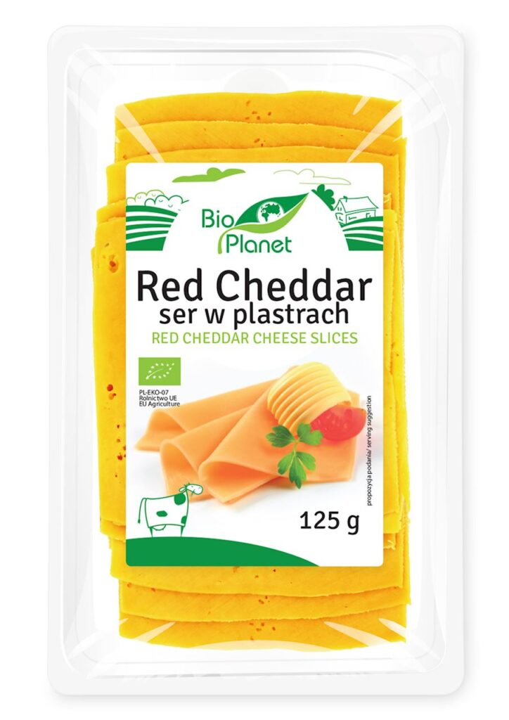 SER RED CHEDDAR PLASTRY BIO 125 g – BIO PLANET
