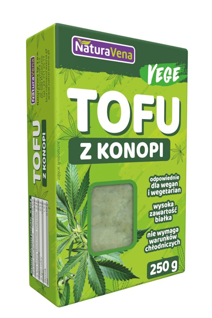 TOFU Z KONOPI 250 g – NATURAVENA
