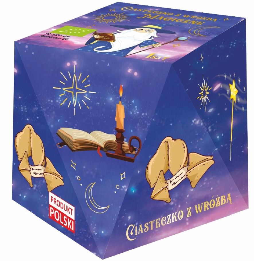 CIASTECZKO Z WRÓŻBĄ BIO 6 g – D&D FUN COOKIES