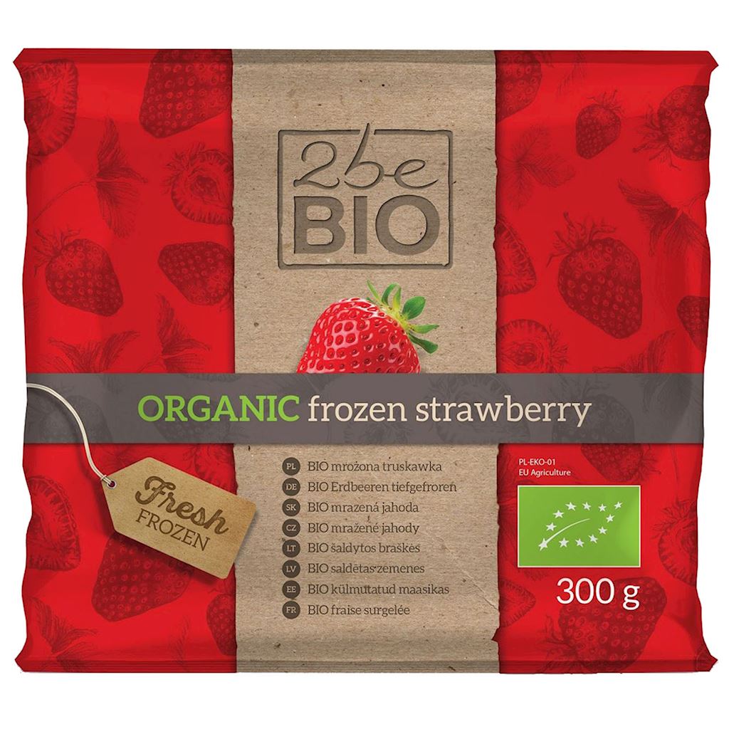 TRUSKAWKA MROŻONA BIO 300 g – 2beBIO