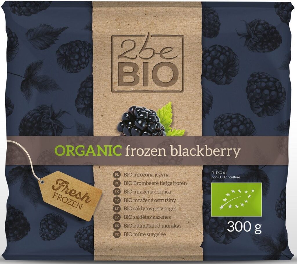 JEŻYNA MROŻONA BIO 300 g – 2beBIO