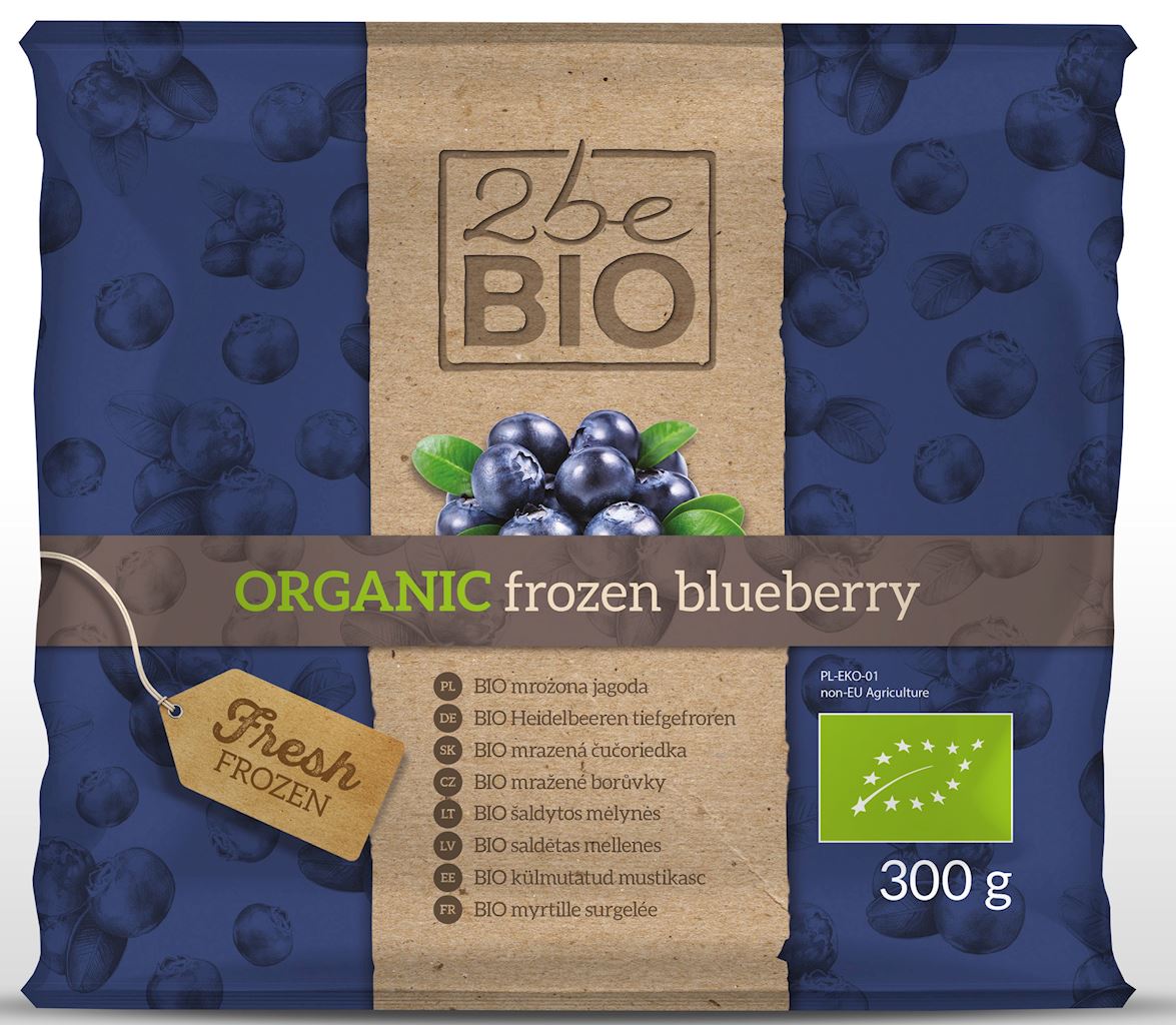 JAGODA MROŻONA BIO 300 g - 2beBIO