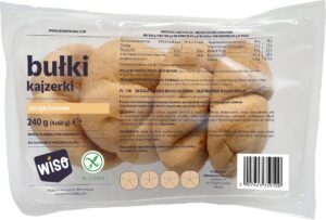 BUŁKI KAJZERKI BEZGLUTENOWE (4 szt.) 240 g - WISO