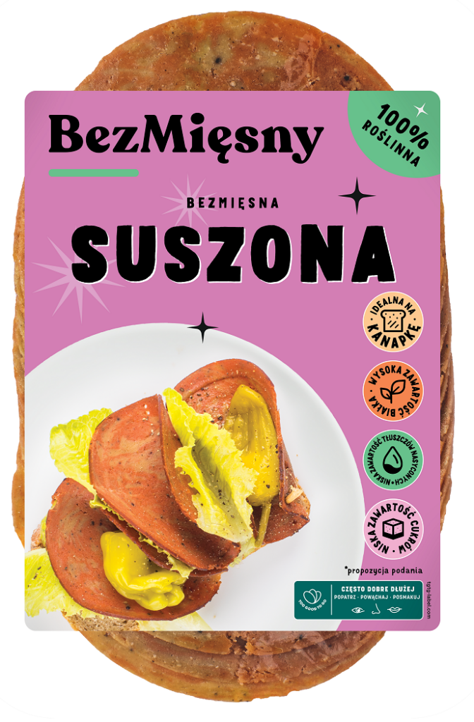 SUSZONA ROŚLINNA PLASTRY 100 g – BEZMIĘSNY