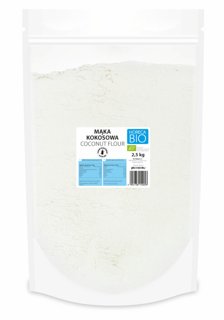 MĄKA KOKOSOWA BEZGLUTENOWA BIO 2,5 kg – HORECA (BIO PLANET)