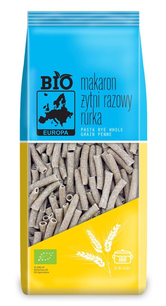 MAKARON (ŻYTNI RAZOWY) RURKA BIO 400 g – BIO PLANET