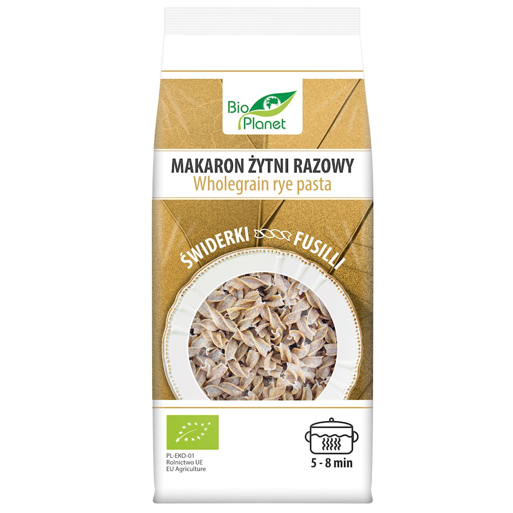 MAKARON (ŻYTNI RAZOWY) ŚWIDERKI BIO 400 g – BIO PLANET