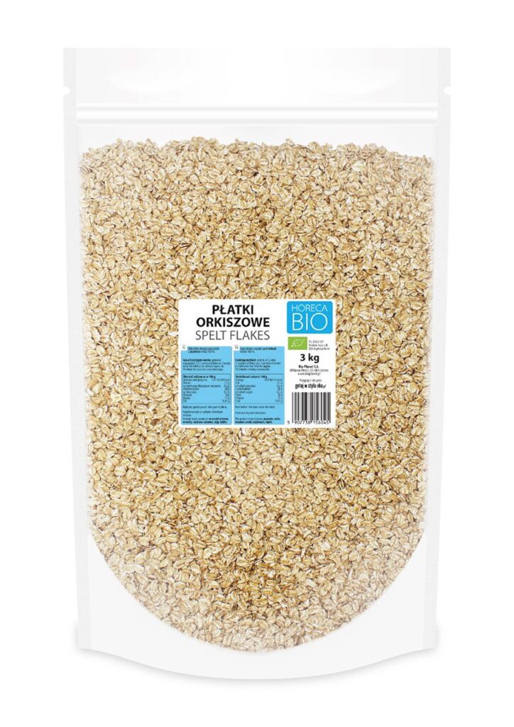 PŁATKI ORKISZOWE BIO 3 kg – HORECA (BIO PLANET)