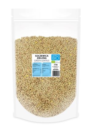 SOCZEWICA ZIELONA BIO 5 kg - HORECA (BIO PLANET)