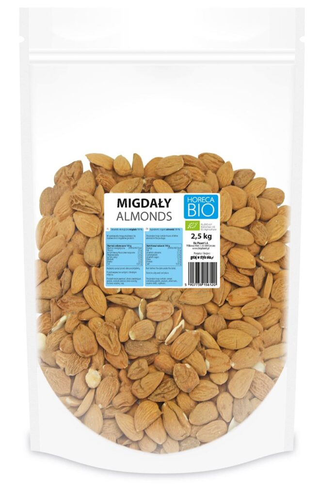 MIGDAŁY BIO 2,5 kg – HORECA (BIO PLANET)